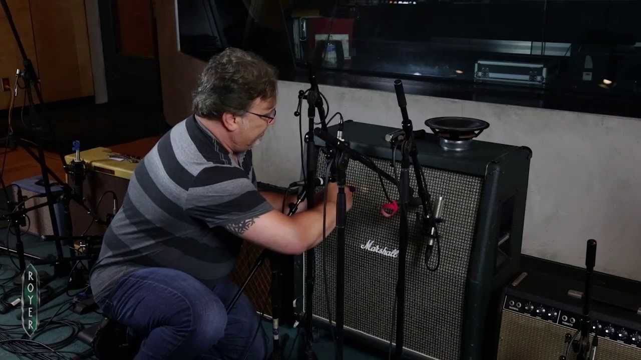 Recording Electric Guitar Session 4 - Microphone Placement with Ross Hogarth