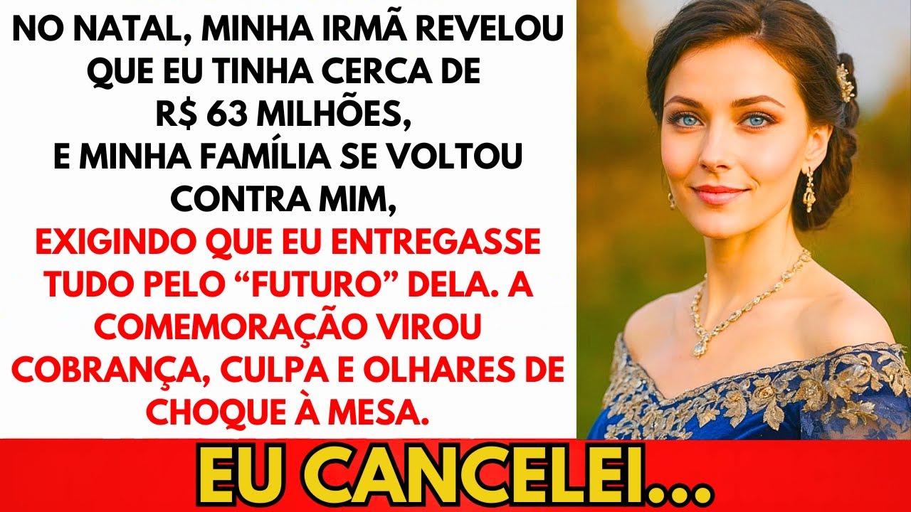 Minha Irmã Revelou Meus R$69M No Natal — Então A Família Exigiu Que Eu Bancasse A Vida Dela