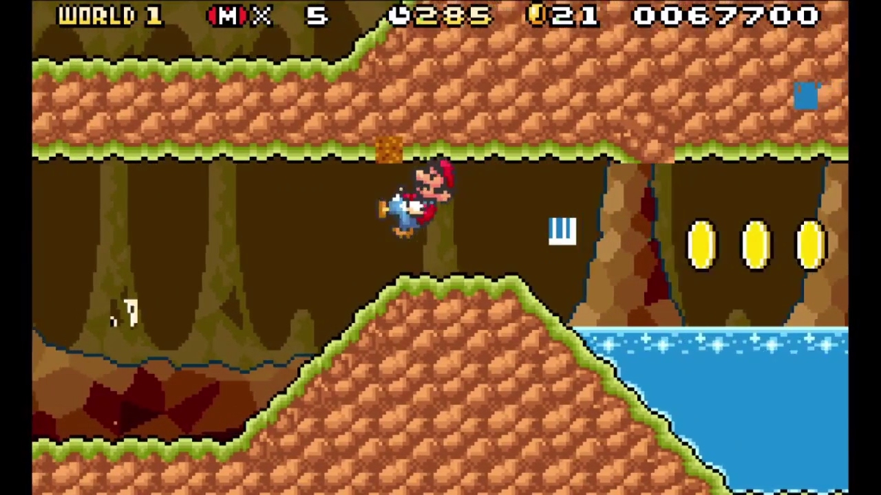 Super Mario Advance 4 (SMB3) Corruption (No commentary)
