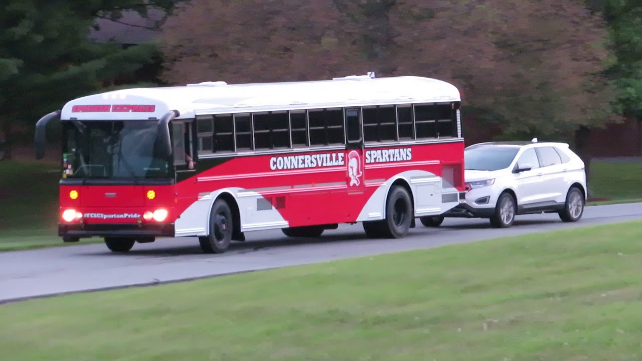 My 2019 Thomas HDX Activity Bus Arriving - July 27, 2018