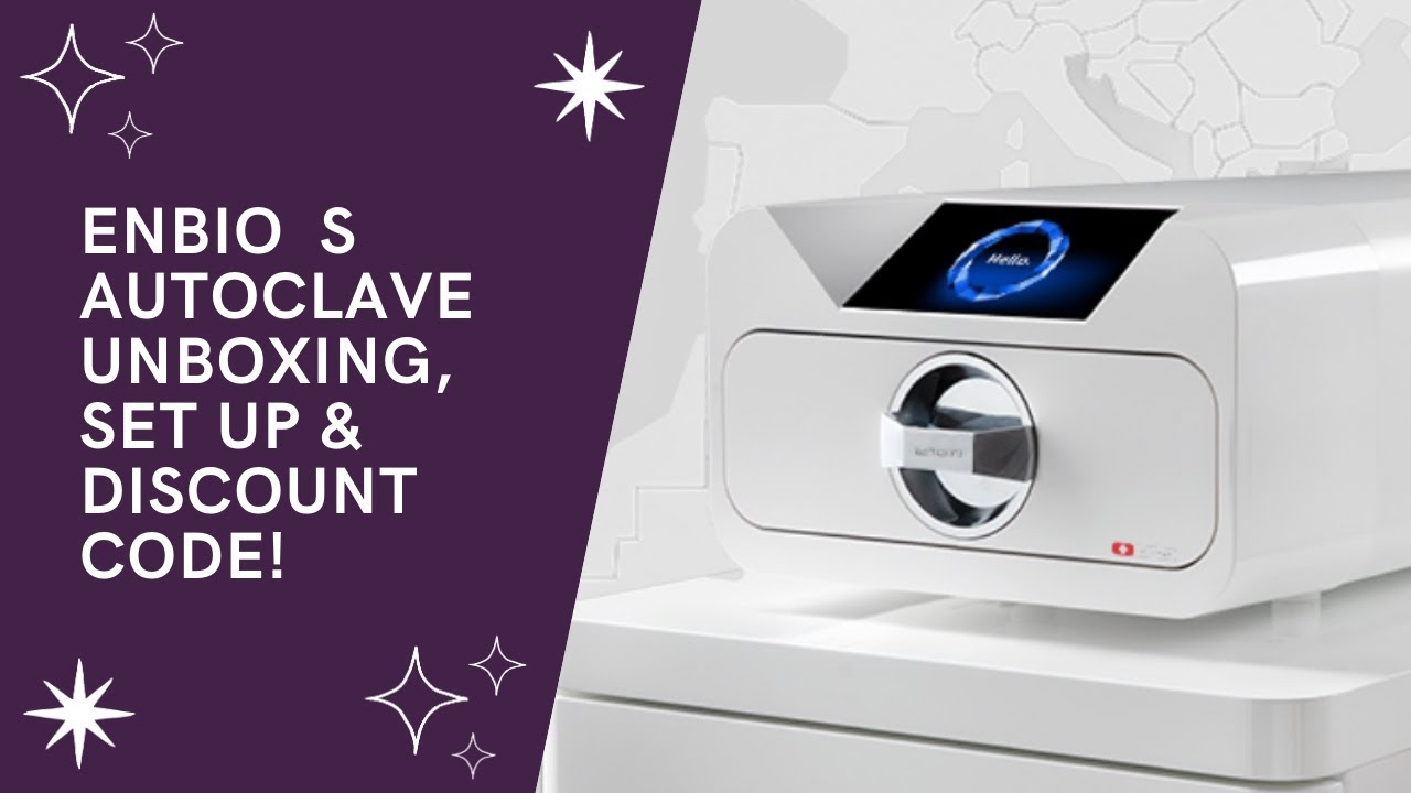 Enbio S Autoclave: Unboxing, Initial Review, Set Up and Discount Code