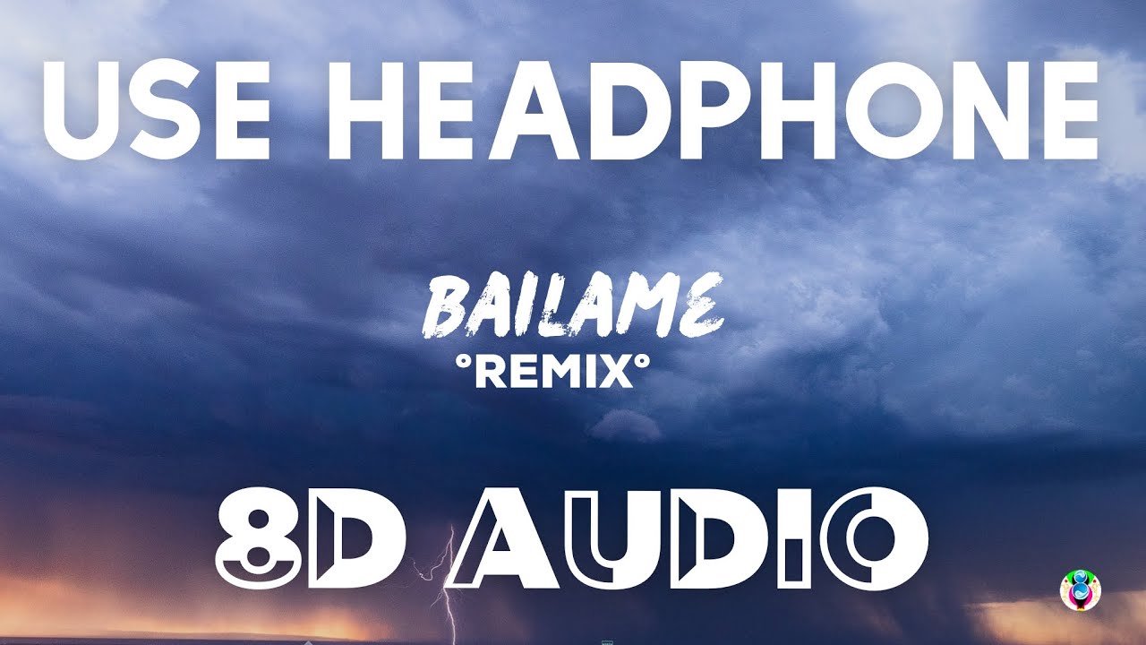 Nacho, Yandel, Bad Bunny - B&aacute;ilame Remix (8D AUDIO)