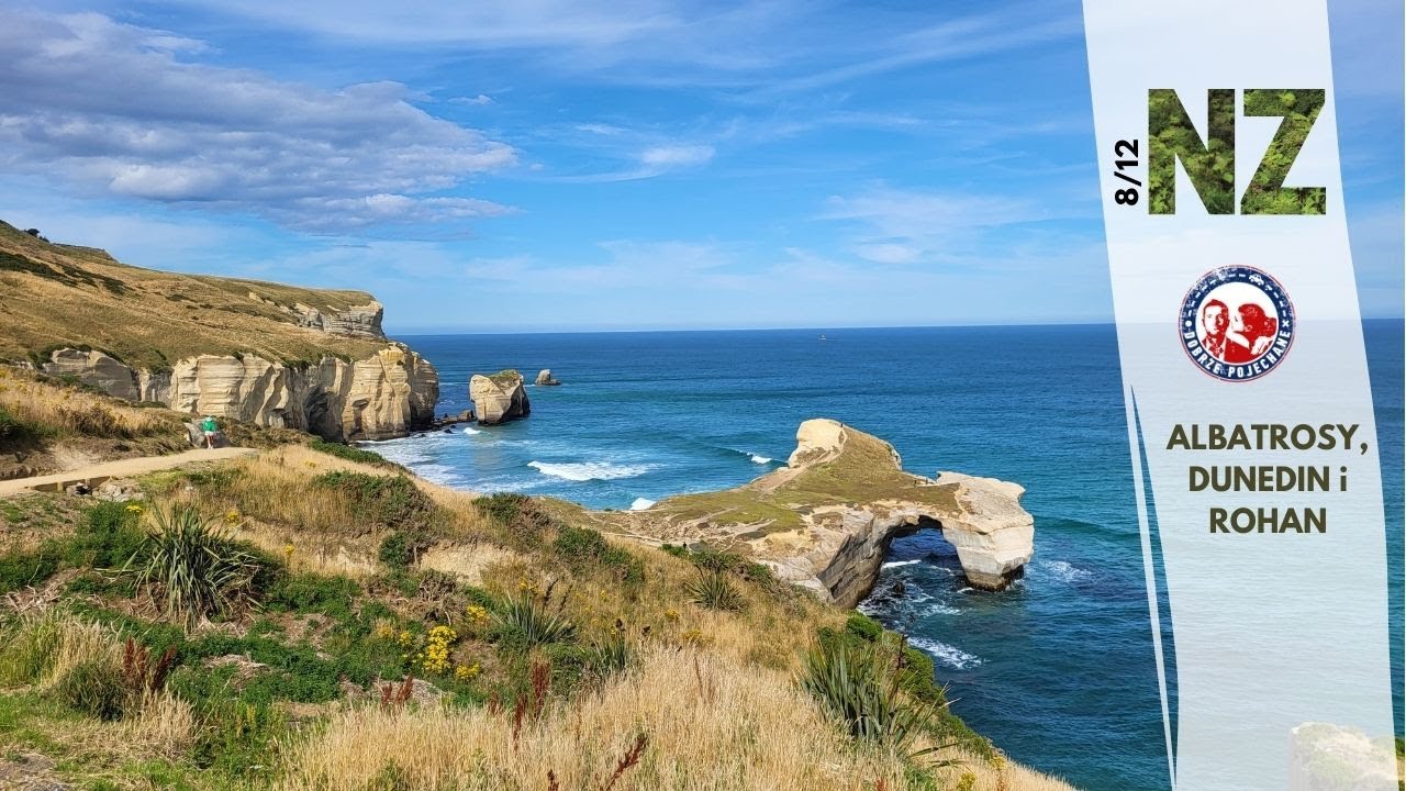 Nowa Zelandia 8/12 | PLAŻA TUNELOWA, DUNEDIN i ROHAN | Kiwipedia | Dobrze Pojechane