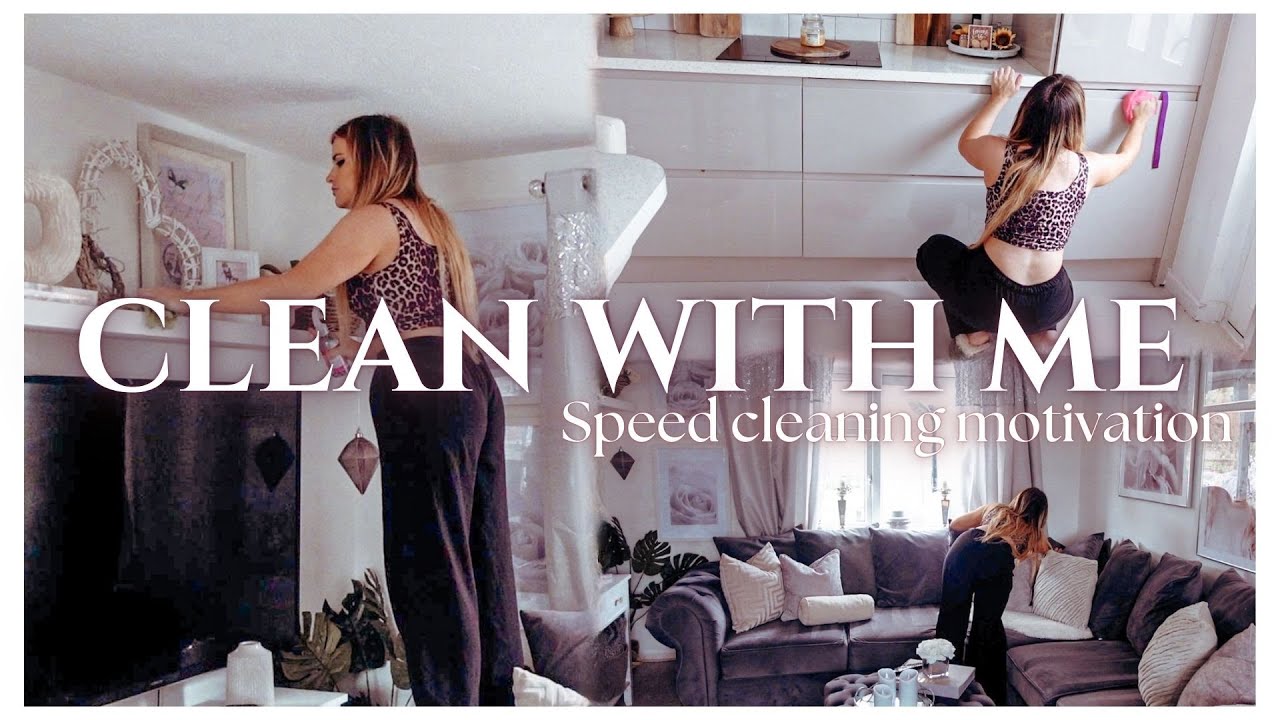 SPEED CLEANING MOTIVATION - Deep clean with me 🧼