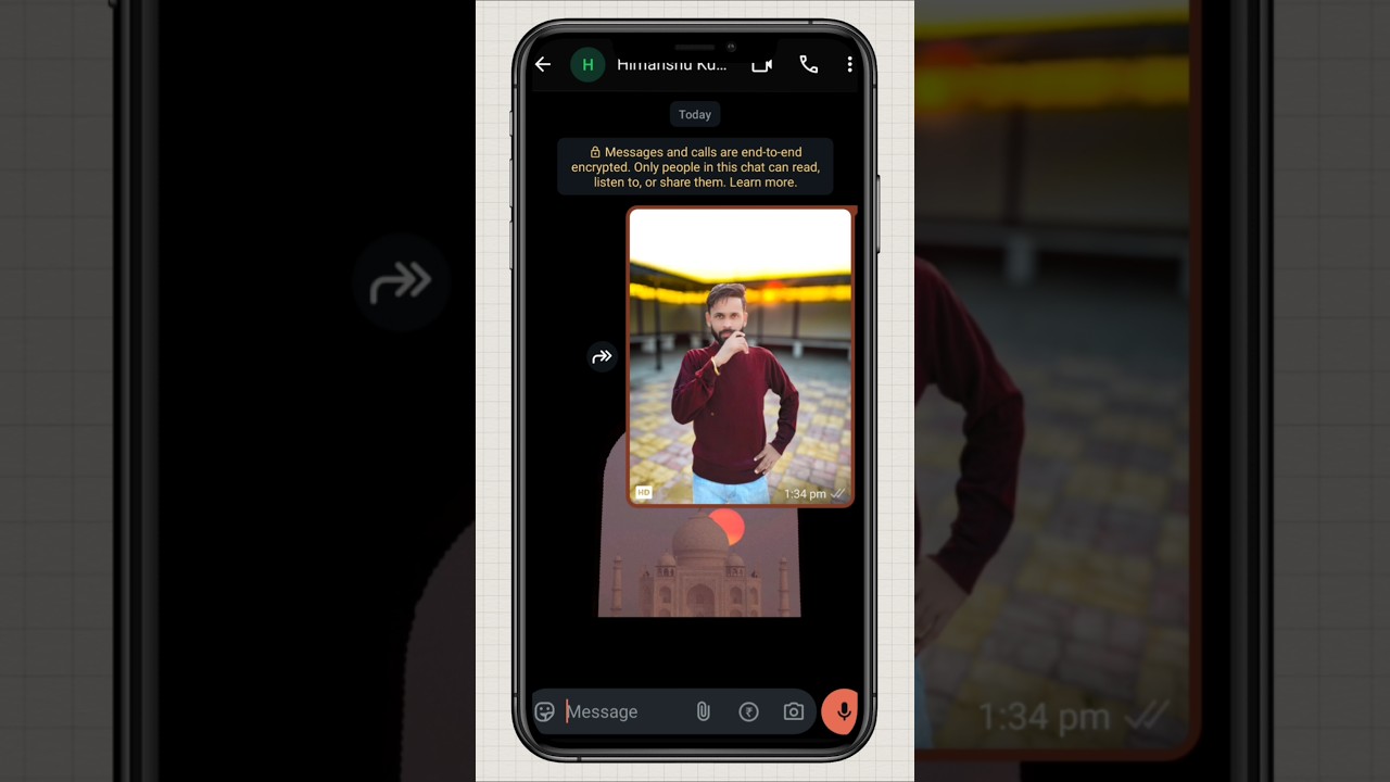 How to send photos in hd quality in whatsapp 🤯 | 