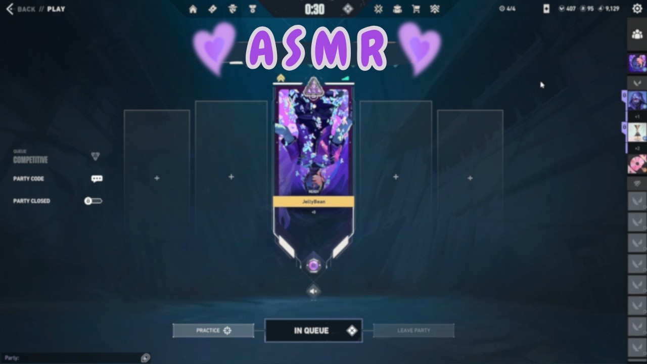 ASMR ˚ʚ♡ɞ˚ Competitive Valorant ˚ʚ♡ɞ˚ // Trigger Assortment!
