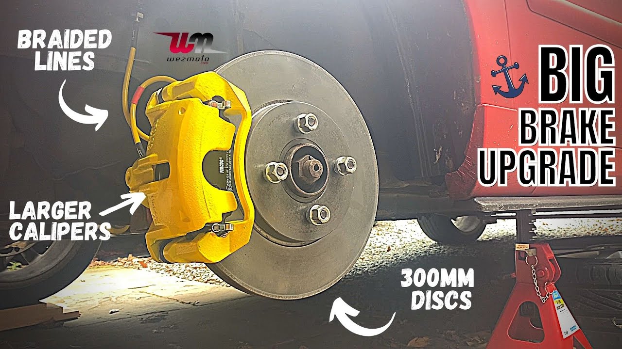 My MK6 Fiesta ST150 gets a BIG BRAKE Upgrade