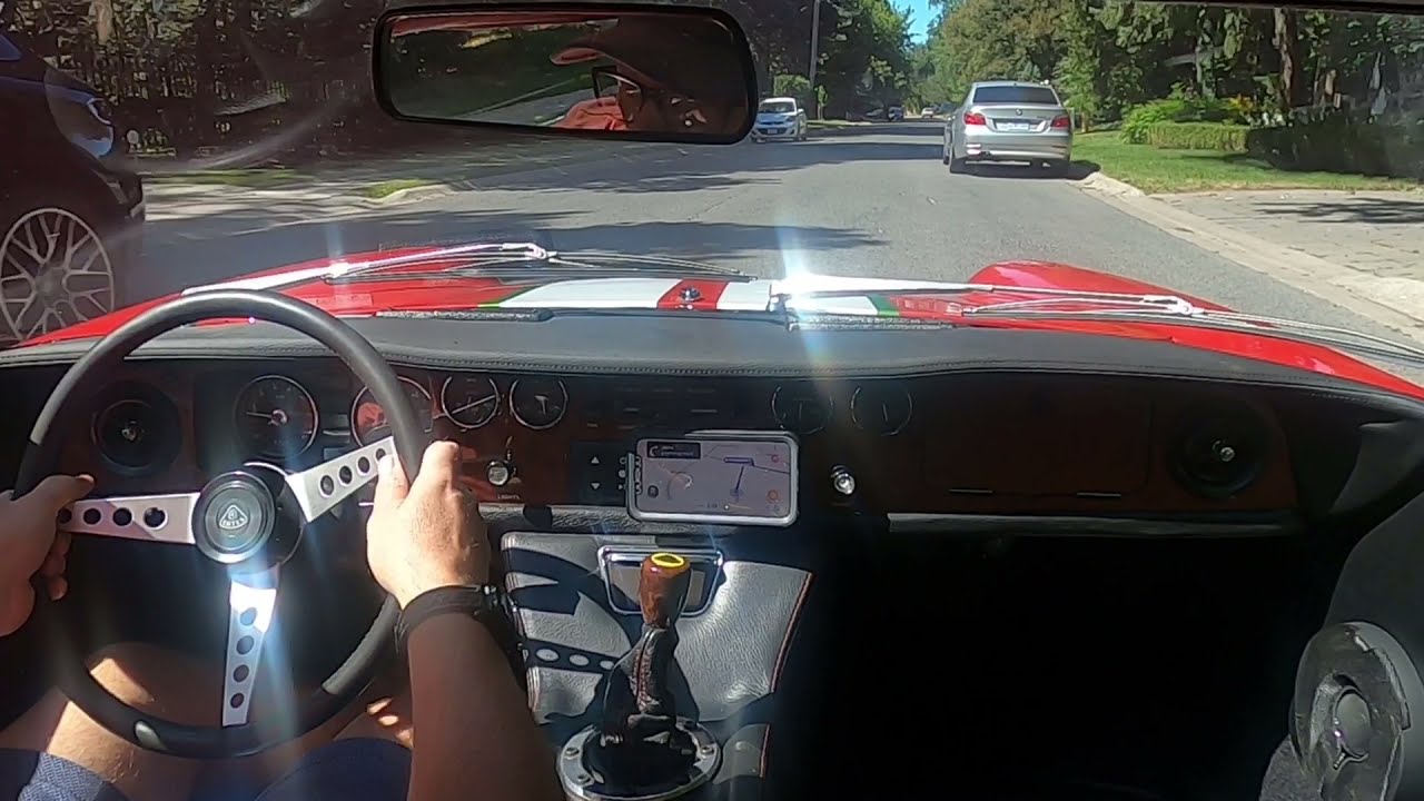 Drive from inside the Lotus Europa TSC