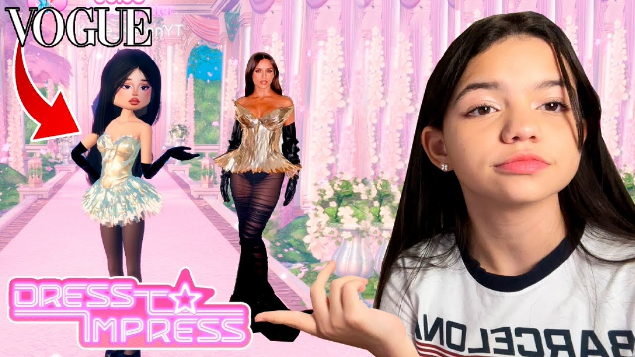 🤩REPRODUZIR os LOOKS de FAMOSAS no BAILE da VOGUE - Dress to Impress