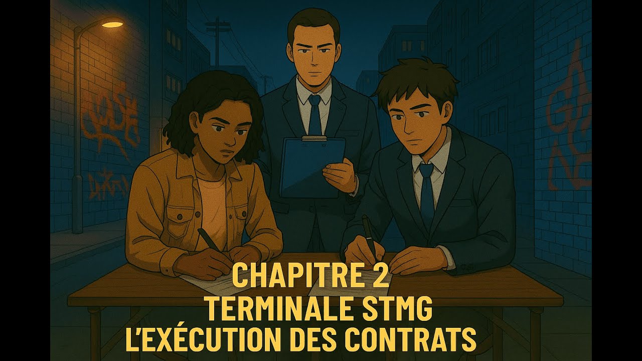 ⚖️ Droit TSTMG Chapitre 2 – L’exécution des contrats ⚖️