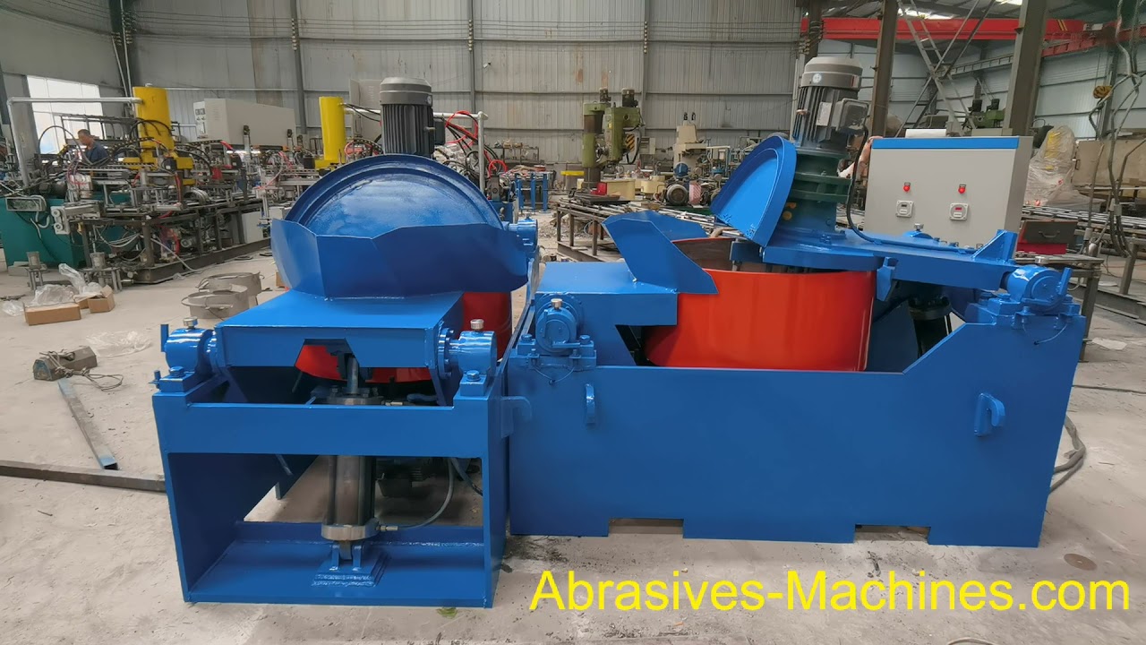 iSharp Abrasives Hydraulic Double Pot Mixer