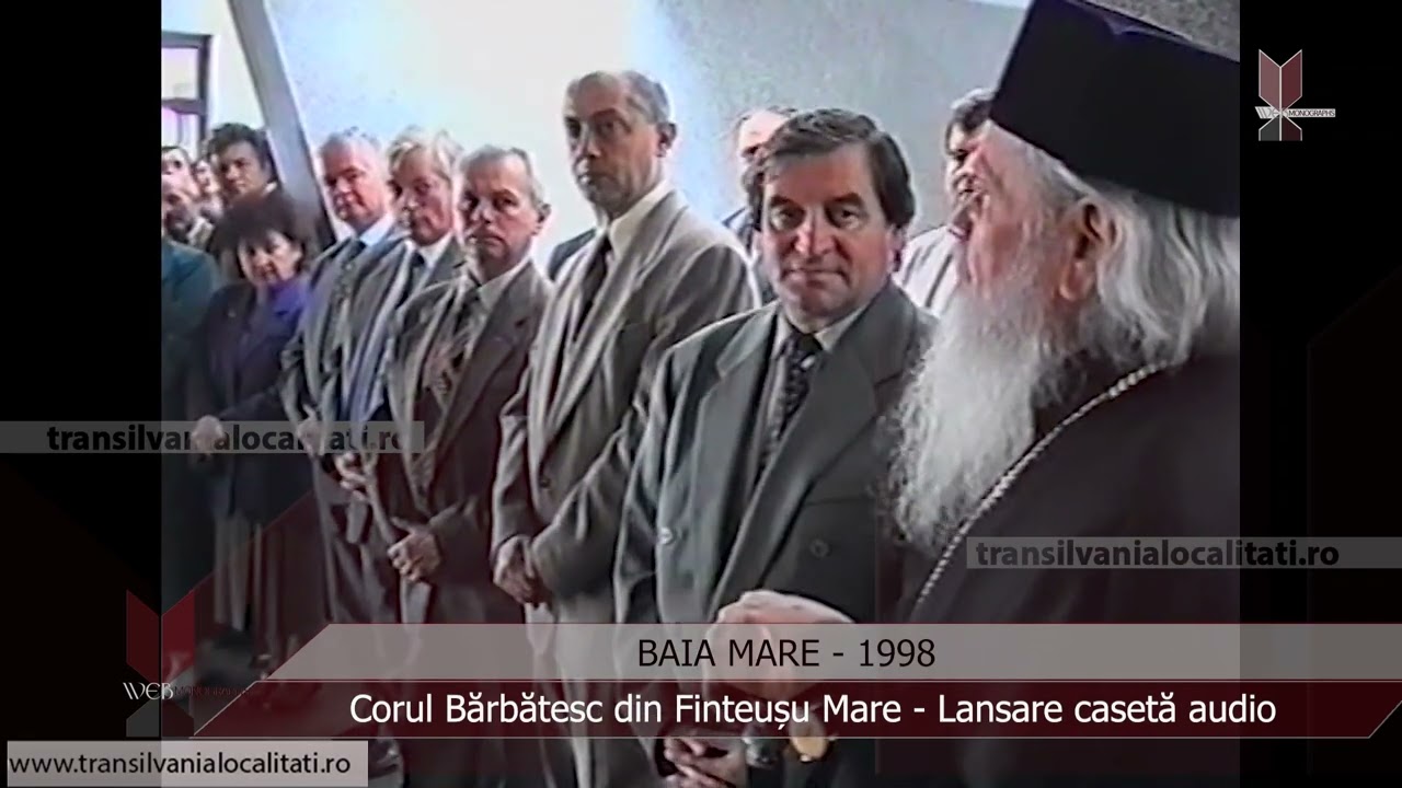 BAIA MARE (1998) - Corul Bărbătesc din Finteușu Mare - Lansare casetă audio