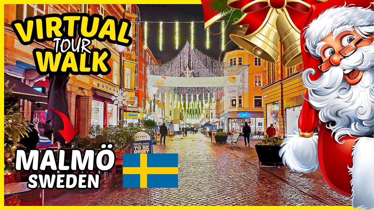 Christmas Walking Tour in Malmö 🎅🎄 | Discover Malmö at Christmas ✨