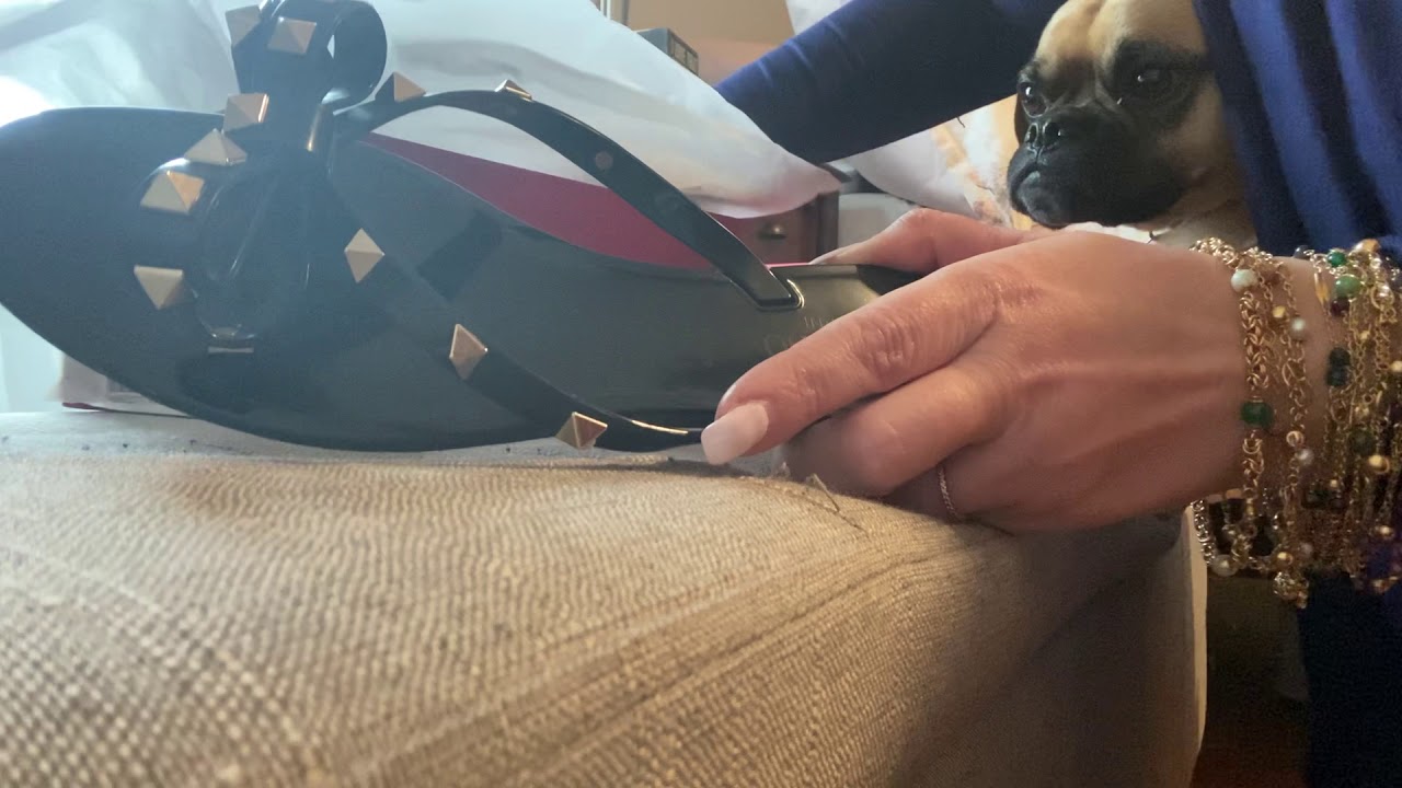 Valentino rockstud sandals review