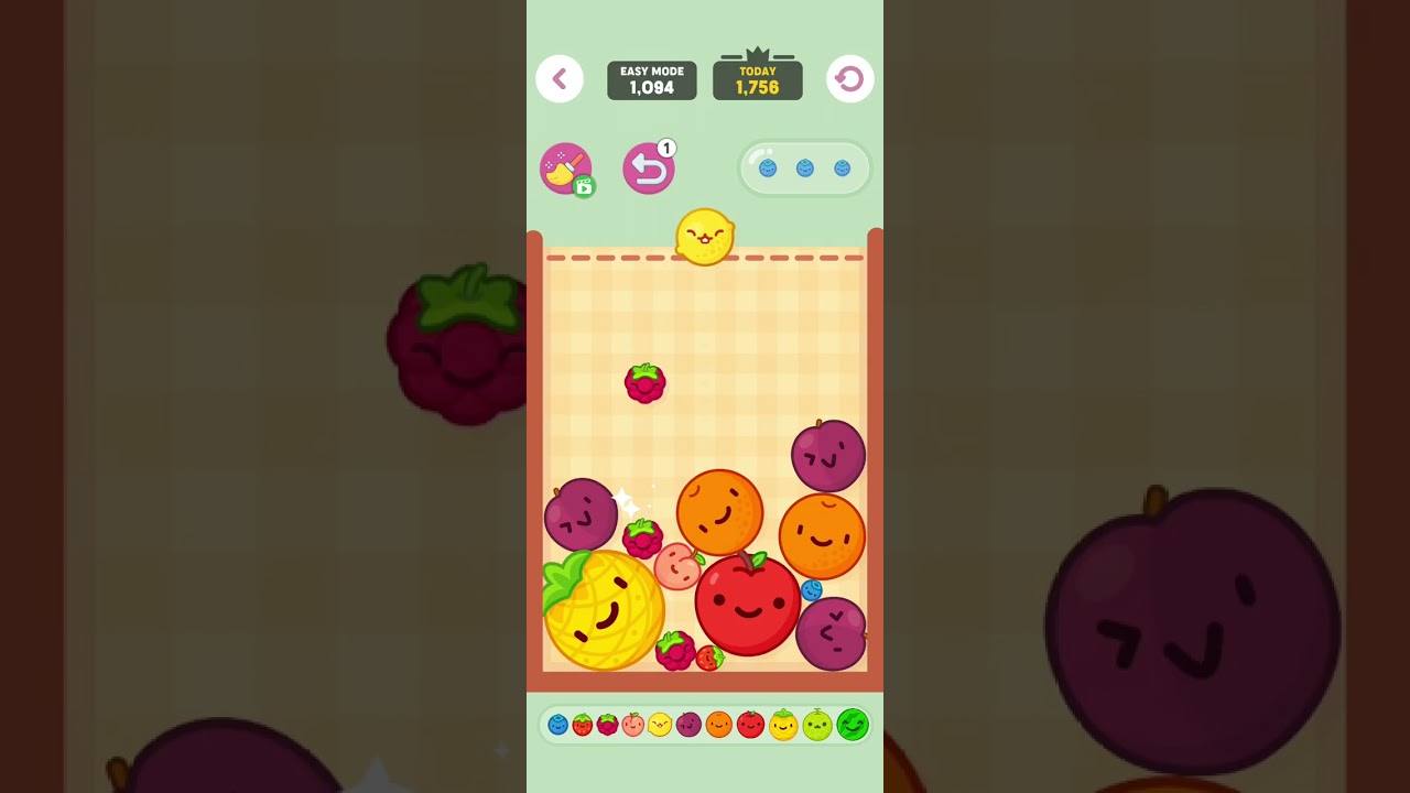 Fruit Merge 💥💥#playinggames #games #mergegame #fruitmerge @gamesplay85-x4d 