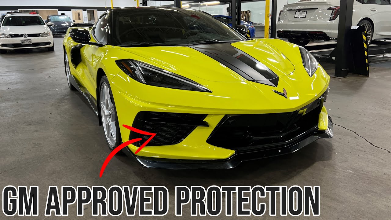 A MUST HAVE For All C8 Corvettes!! Scrape Armor- Grill Guards