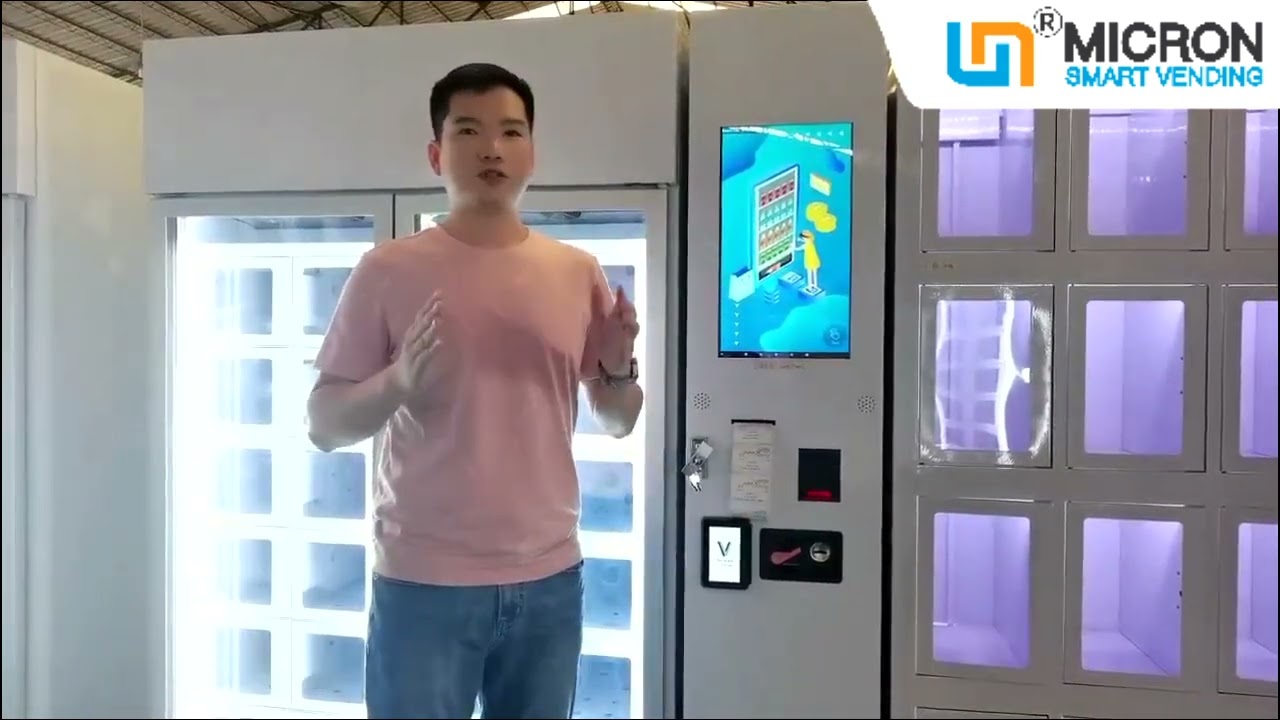 Breads Fresh Food Vending Machine Large Capacity Lockers In France