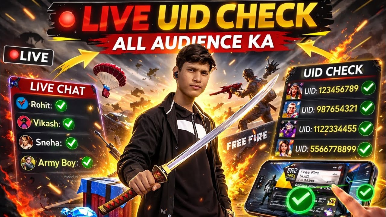 Desishortgym07 is live main sab ka UID check karunga 😎😮#viral video