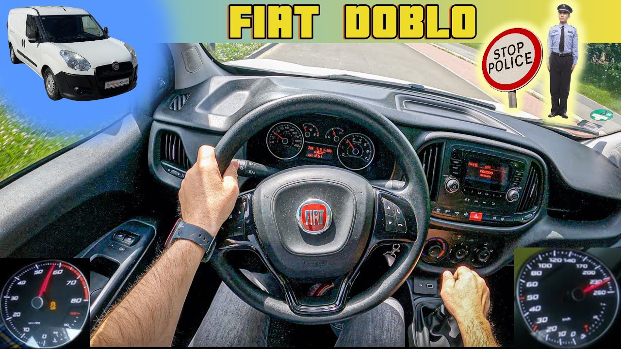 FIAT DOBLO 1.3 MTJ 90CV TEST DRIVE