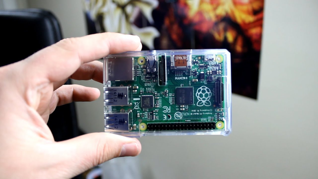 Raspberry Pi B+ First Boot!