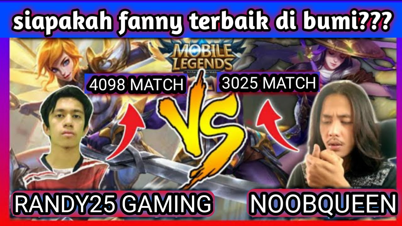 #noobqueen #randy25gaming             NOOBQUEEN VS RANDY25 GAMING!! Siapahkah Player Fanny Terbaik?