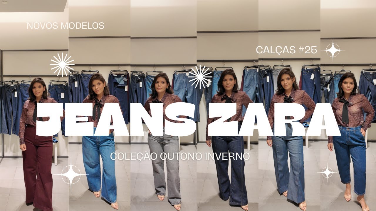 Provador ZARA Especial JEANS  com Modelos nunca provados por mim