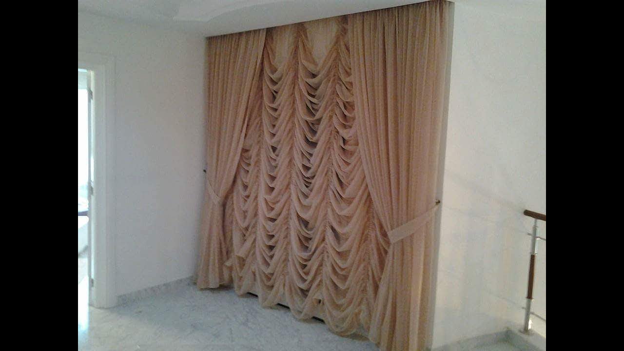 الستارة الملس voile drappe