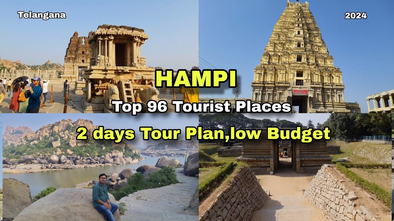 Hampi Tour Plan Telugu || Top 96 Tourist Places || Low Budget,Rooms,Timings,Ticket All Details || TG