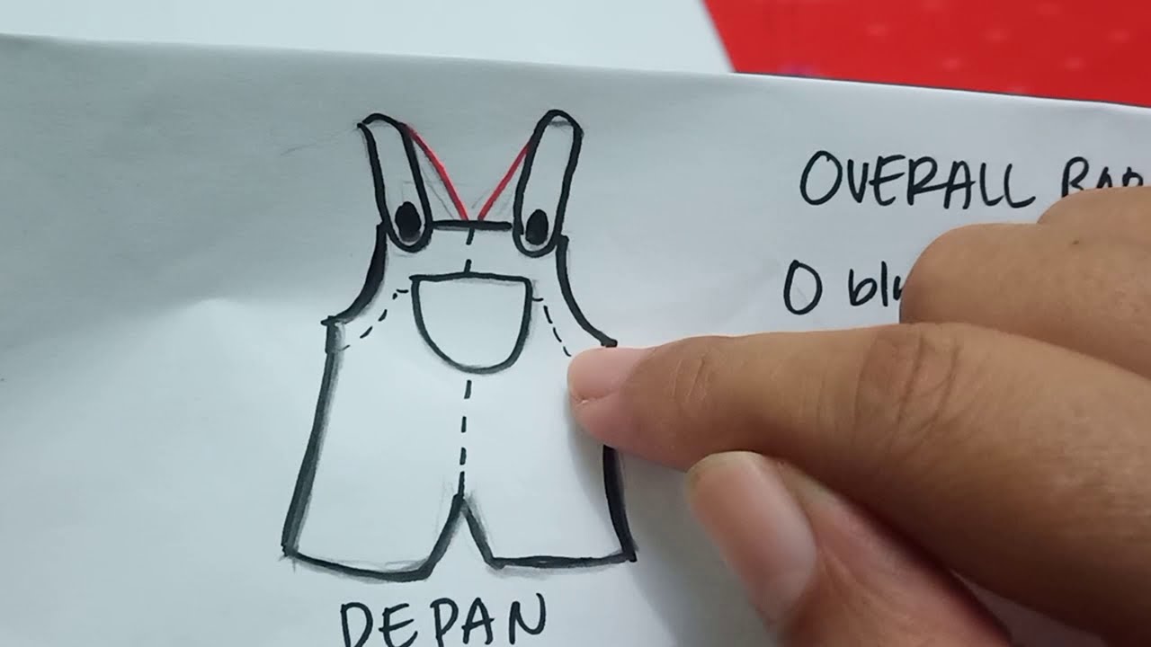 Tuto overalls baby 0-6 m/pola overalls baby 0-6 bulan