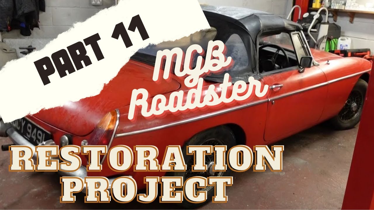 MGB Restoration Part 11 Buffing The Paintwork & Polishing The Chrome