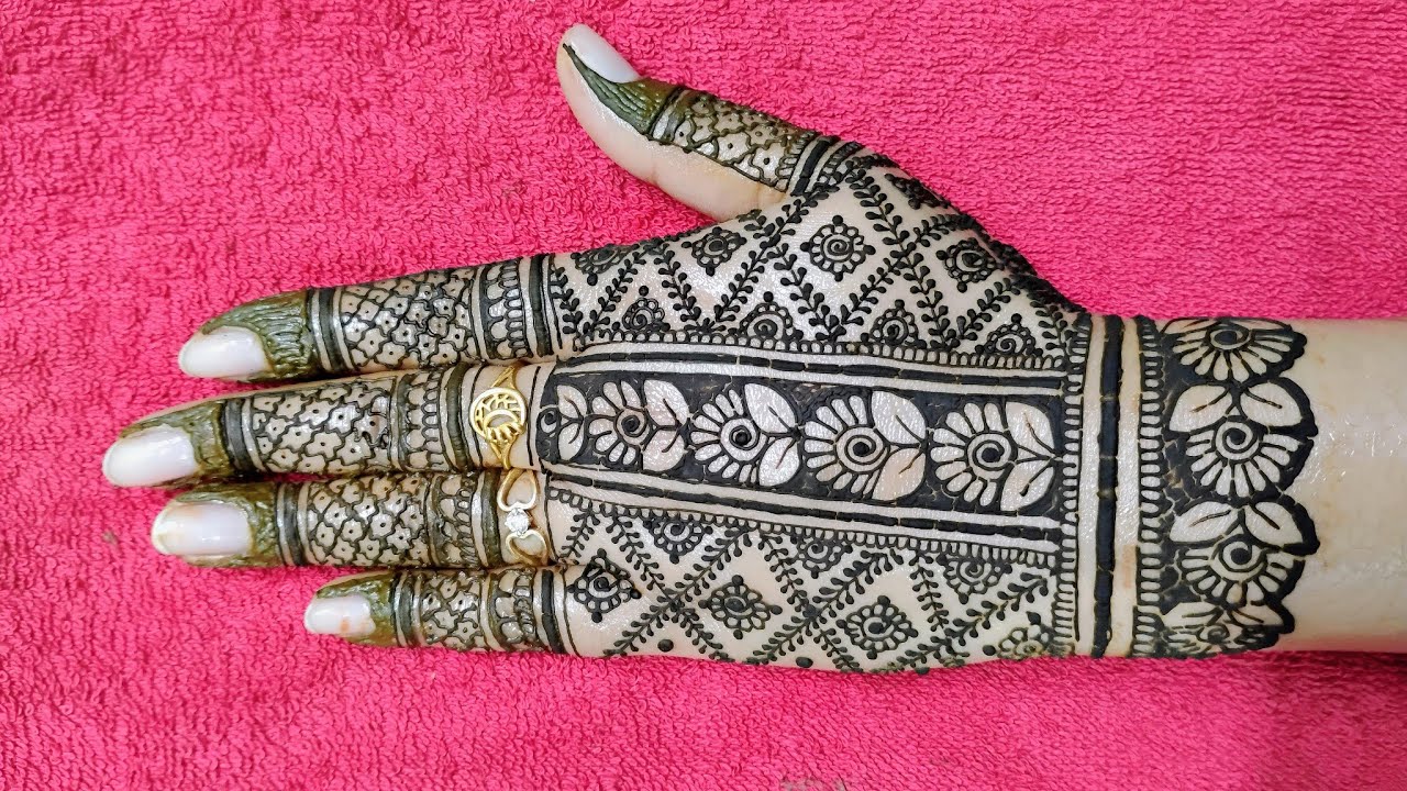 Flora Mehndi Design || मेहंदी डिजाइन #Mehndi #Art of ShiPra