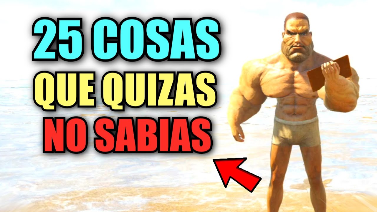 25 CURIOSIDADES QUE QUIZAS NO SABIAS DE ARK