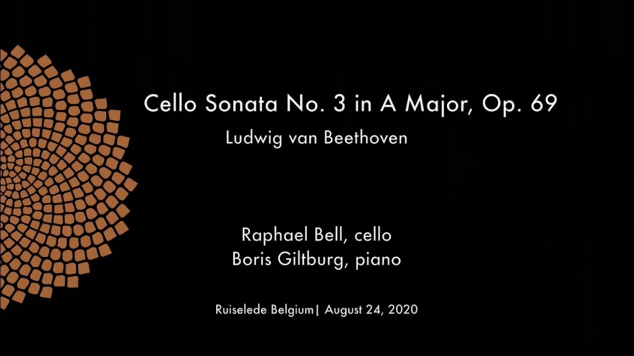 Beethoven Cello Sonata No. 3 in A major, Op. 69