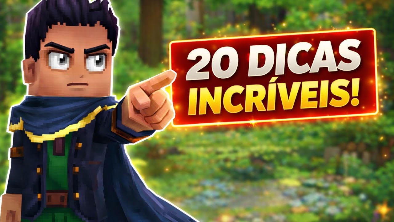 Voc&ecirc; N&atilde;o Vai Acreditar nas 20 DICAS SECRETAS de Hytale!