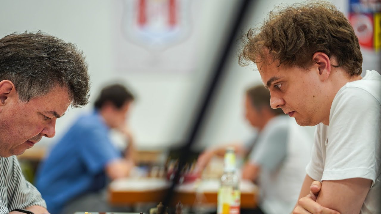 Klaus Bischoff gegen Dennis Wagner - Deutsche Blitz-Einzelmeisterschaft 2023