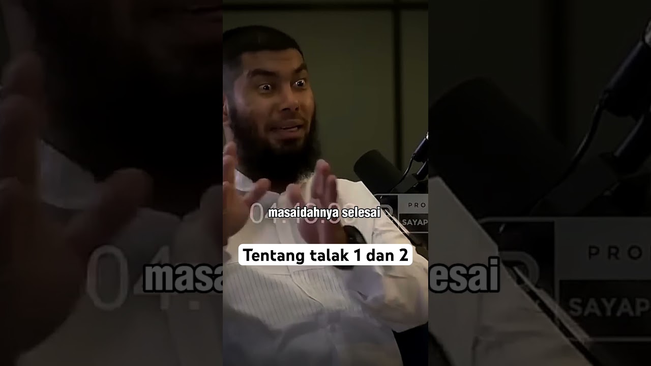 Tentang talak 1 dan 2 #ustadzrifkyjafarthalib