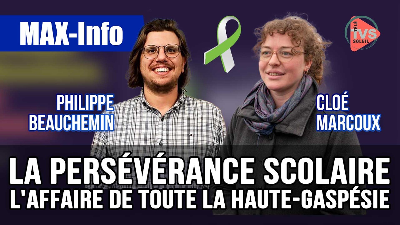 L'avenir de nos jeunes, on y croit : La persévérance scolaire, l'affaire de toute la Haute-Gaspésie