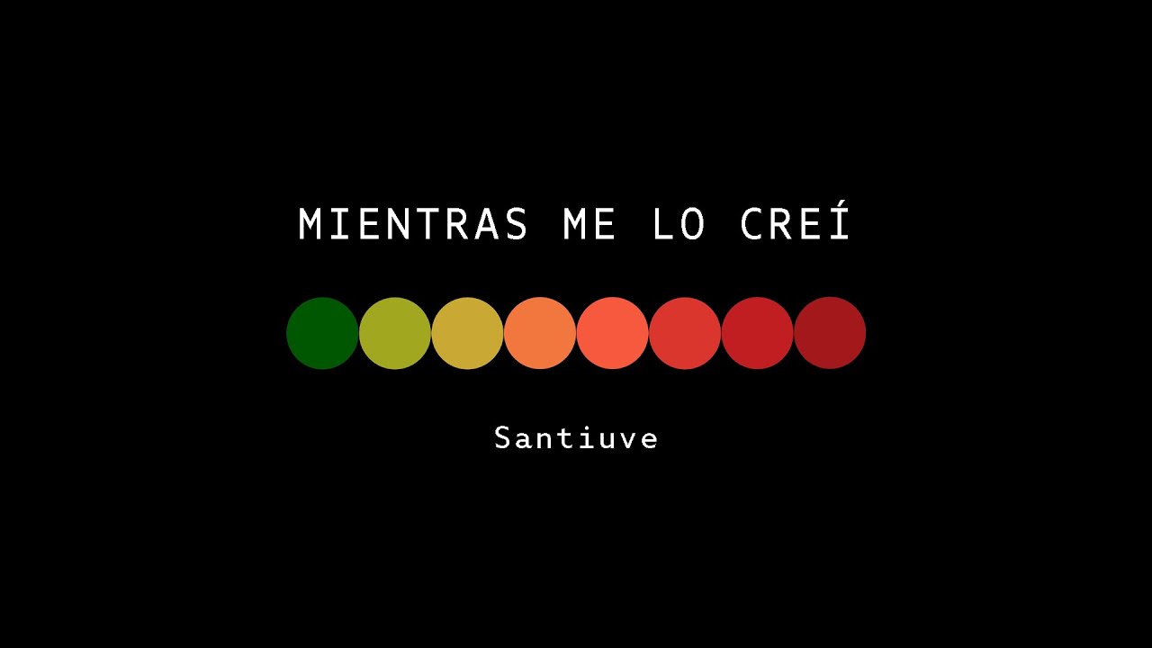 3. Santiuve - Mientras me lo creí