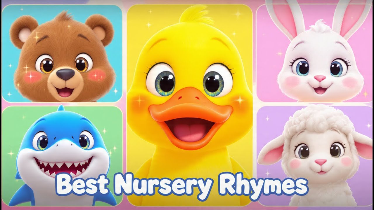 Best Nursery Rhymes for Kids 🎵 Fun & Educational Songs by StoryBear Club