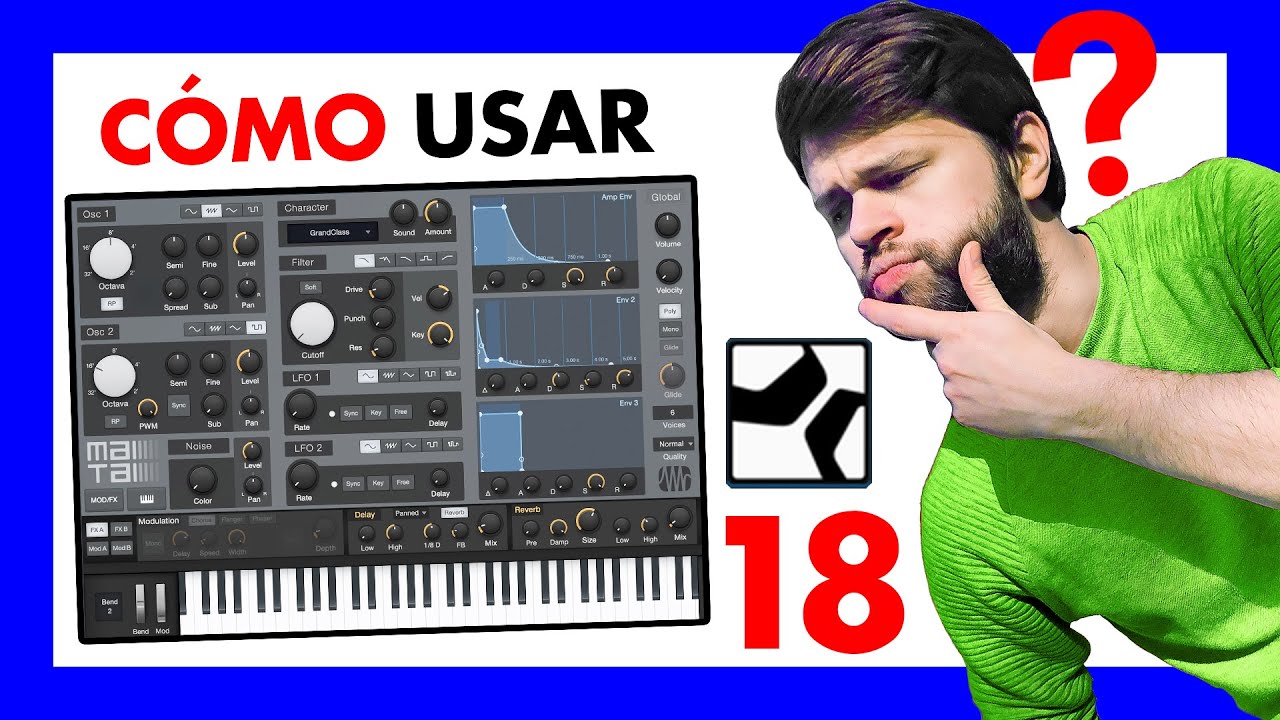 🎹 MAI TAI Tutorial para Principiantes ✅ PreSonus Studio One #18