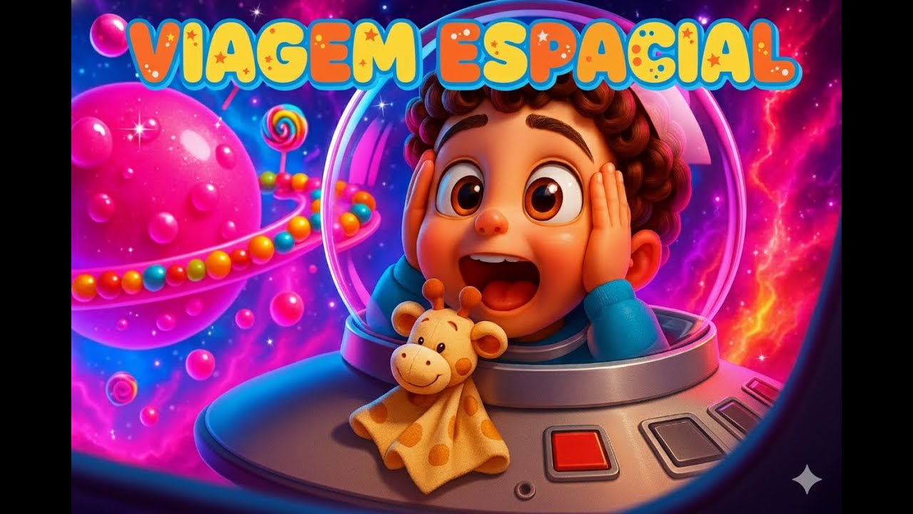 MÚSICA INFANTIL | O Foguete Sonhador do Otávio (Desenho 3D Pixar de Astronauta) 🚀🪐