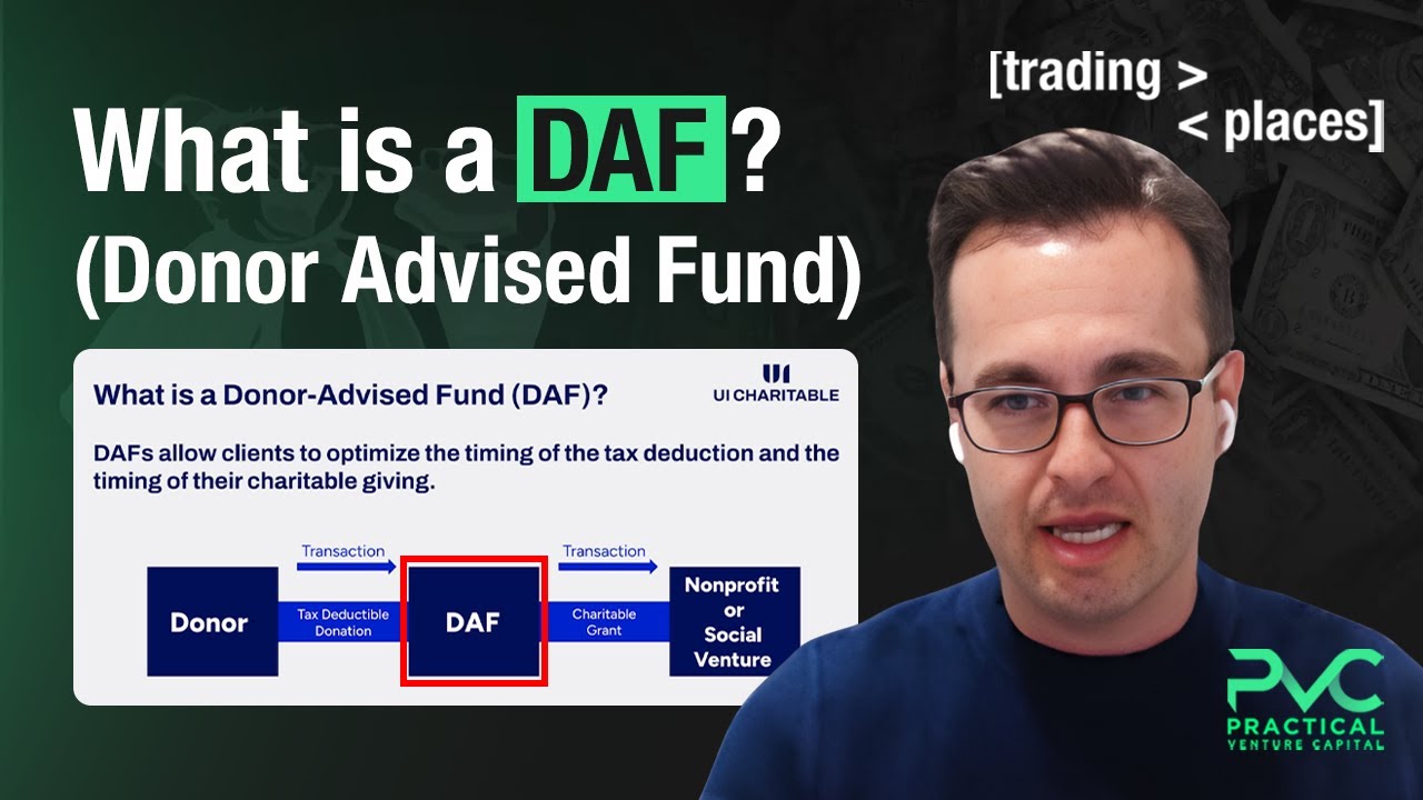 Объяснение принципа работы целевых донорских фондов (DAF) 🧑&zwj;🏫