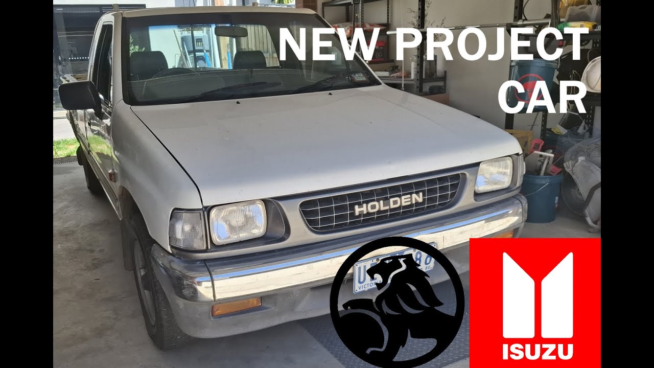 1992 4ZD1 TF RODEO ENGINE REMOVAL