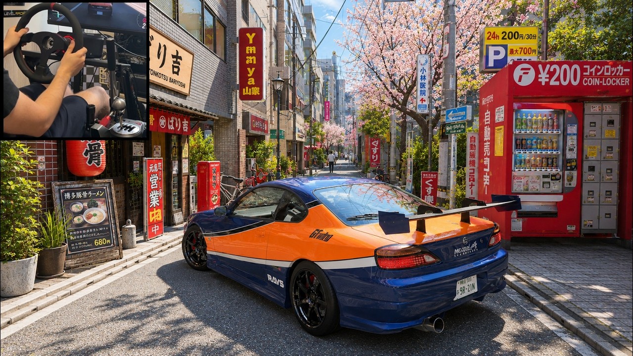 Forza Horizon 6 Fast & Furious Tokyo Drift with Steering Wheel