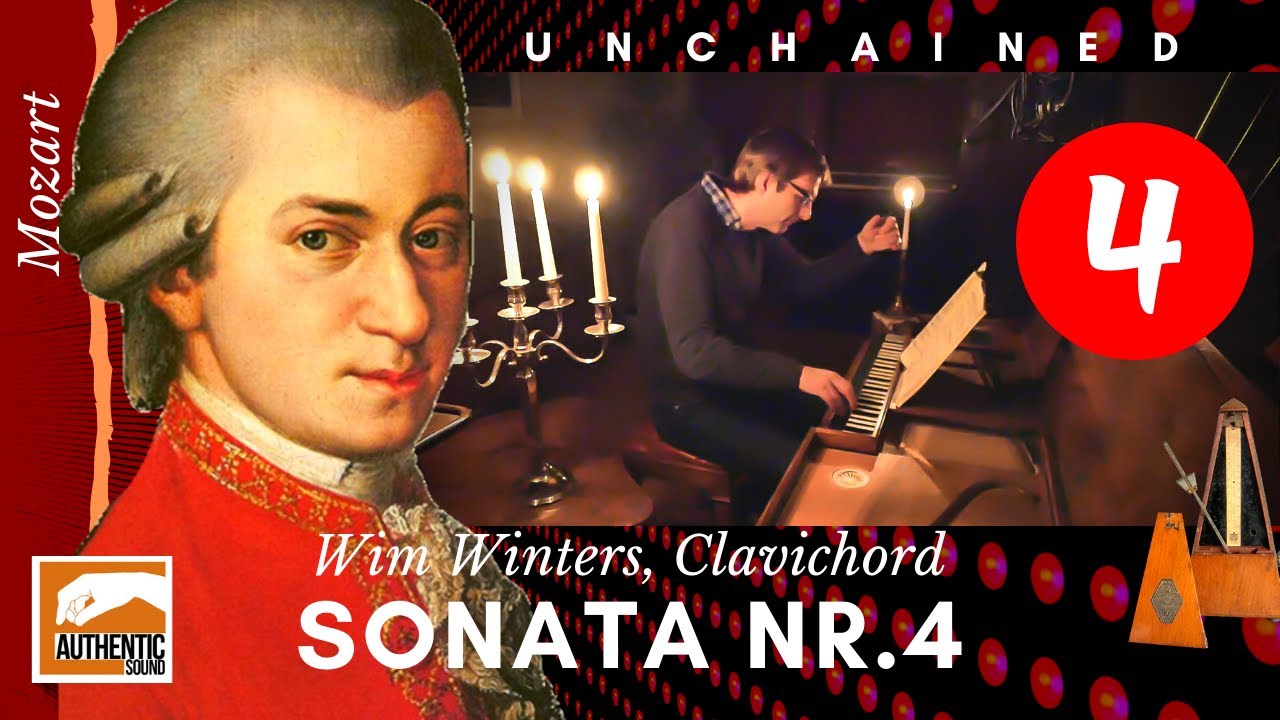 W.A.MOZART :: SONATA IN Eb MAJOR KV 282 :: WIM WINTERS, SAXON CLAVICHORD