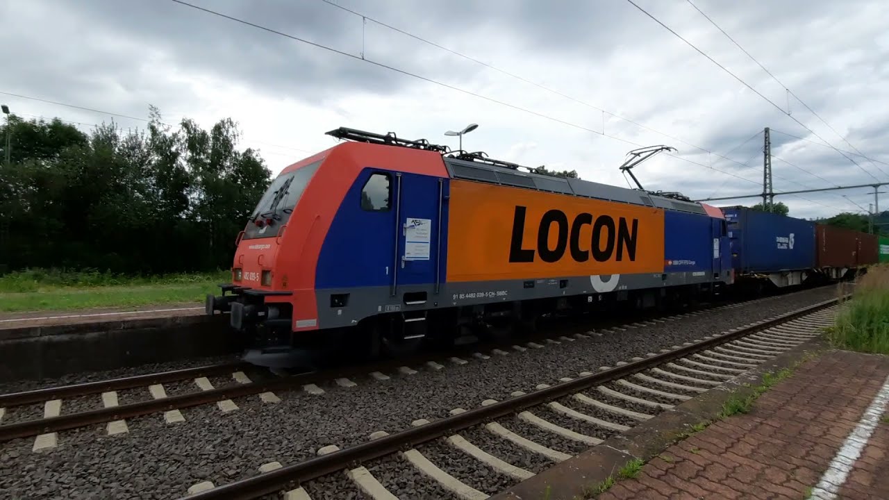 Umleiter in Emmerthal Teil 2: Güterzugverkehr mit Lokomotion, RTB Cargo & viele ICEs