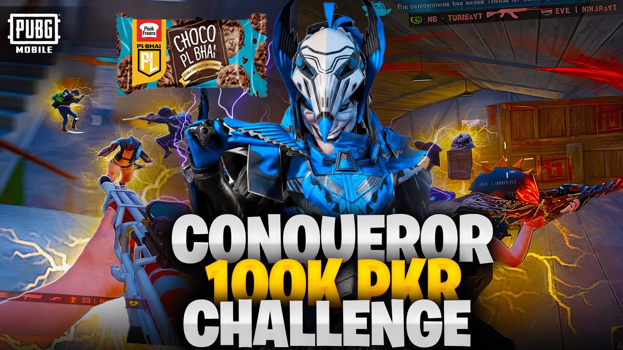 Aj Sbko De Ge 🤪PL BHAI Ki CHOCO...‼️100K PKR CHALLENGE🥵 MR FENIX PUBGM LIVE Gameplay 90FPS HDR