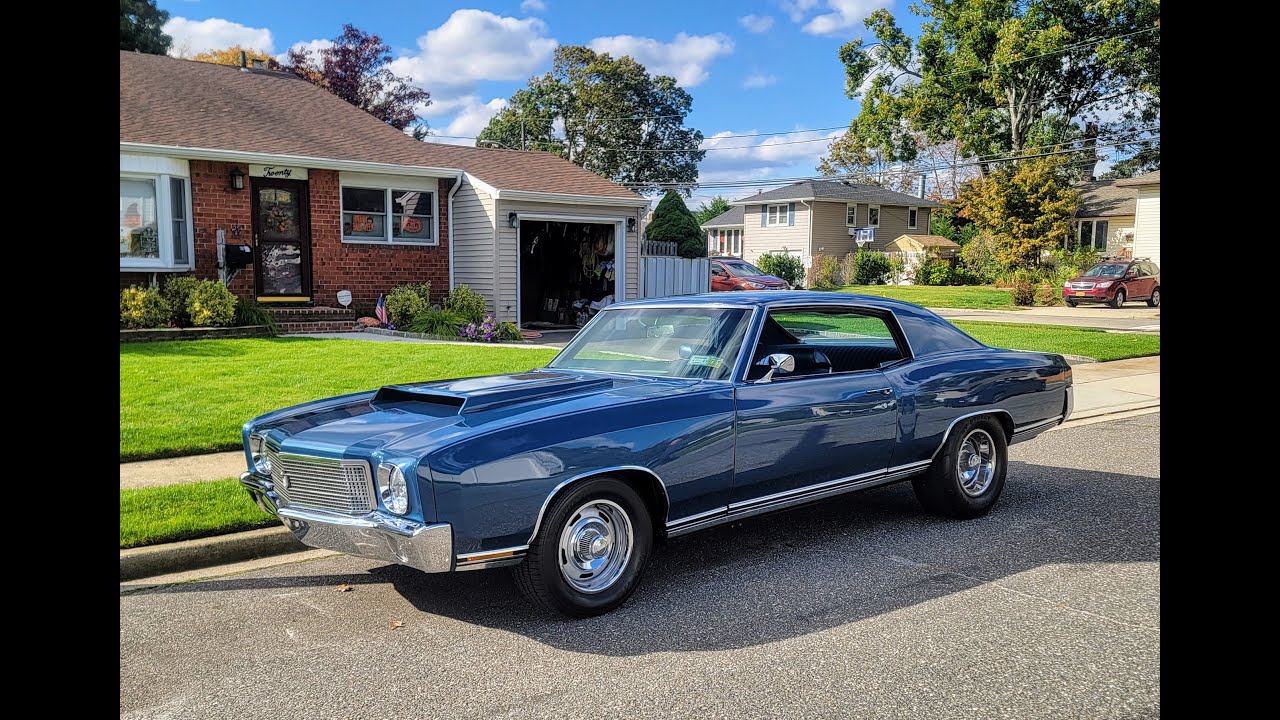 Amazing 1970 Chevy Monte Carlo For Sale~509/636hp~A/C~PB~PS~Same Owner For 40+ Years