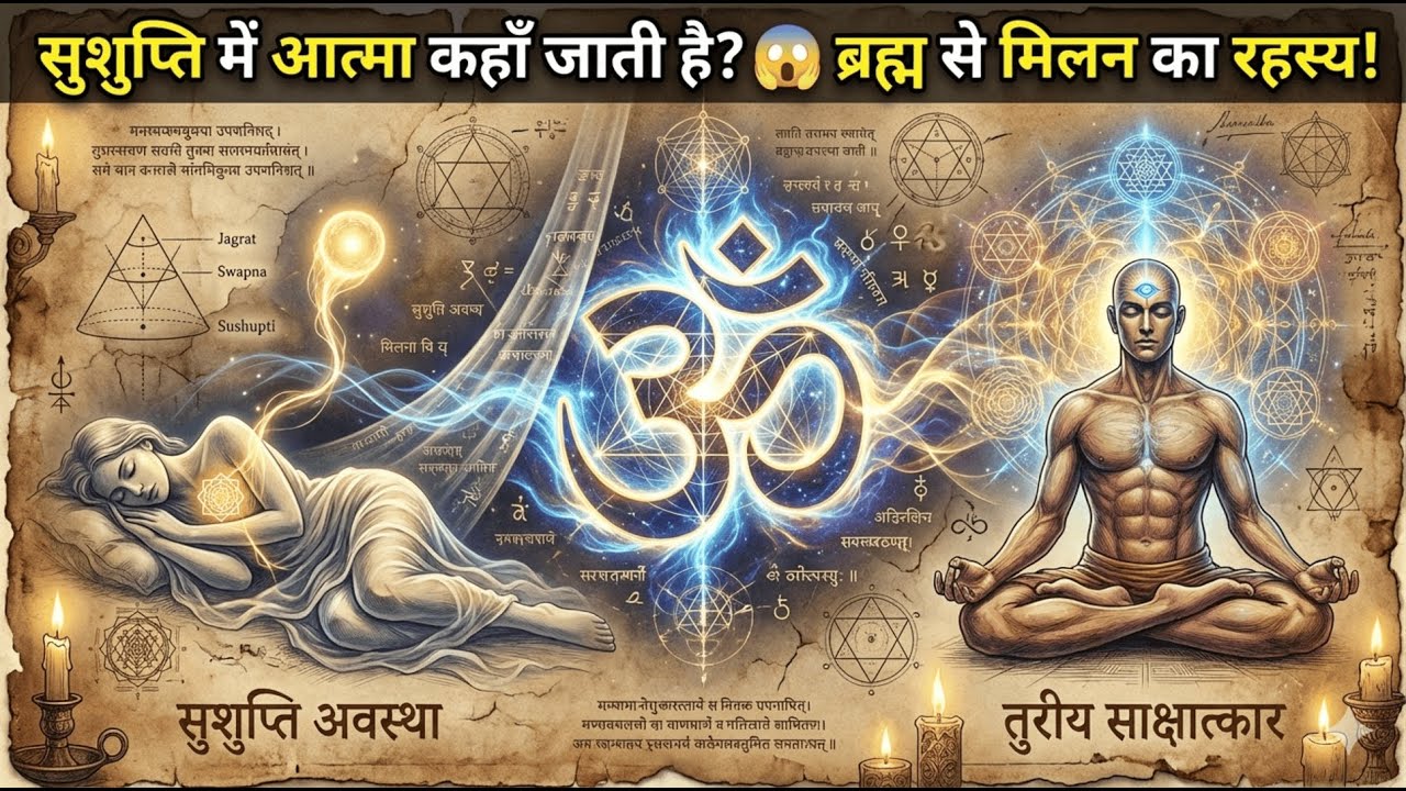 क्या सोते समय आत्मा शरीर छोड़ देती है? | सुशुप्ति अवस्था का सत्य | Mandukya Upanishad