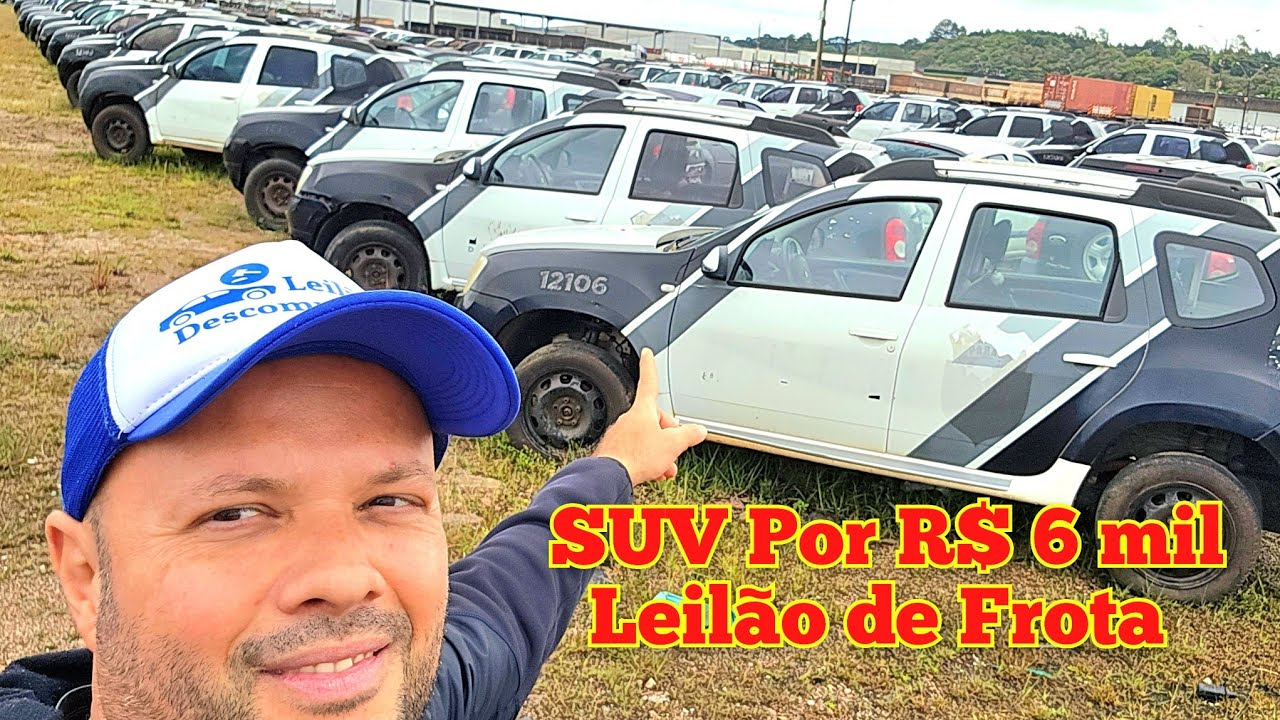 SUV Compacta por R$ 6 mil no LEIL&Atilde;O do GOVERNO do PARAN&Aacute;, tem Renaut Duster e Ford Ecosport